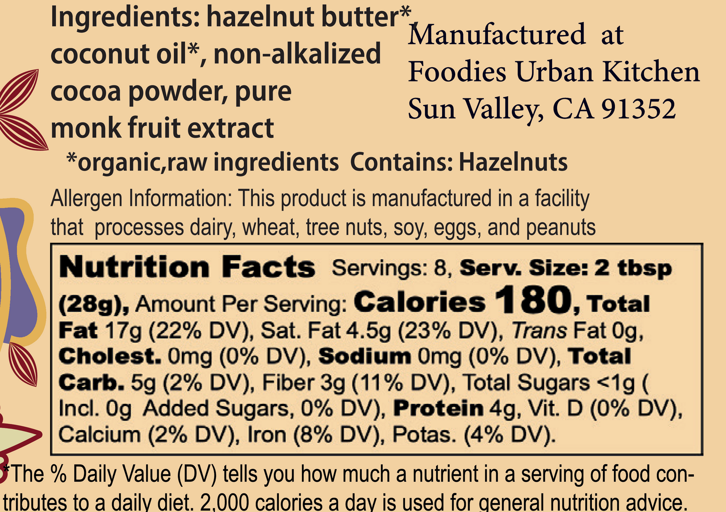 Delessa Chocolate-Hazelnut Spread - Concordia's Sweet Chocolate Profusion
