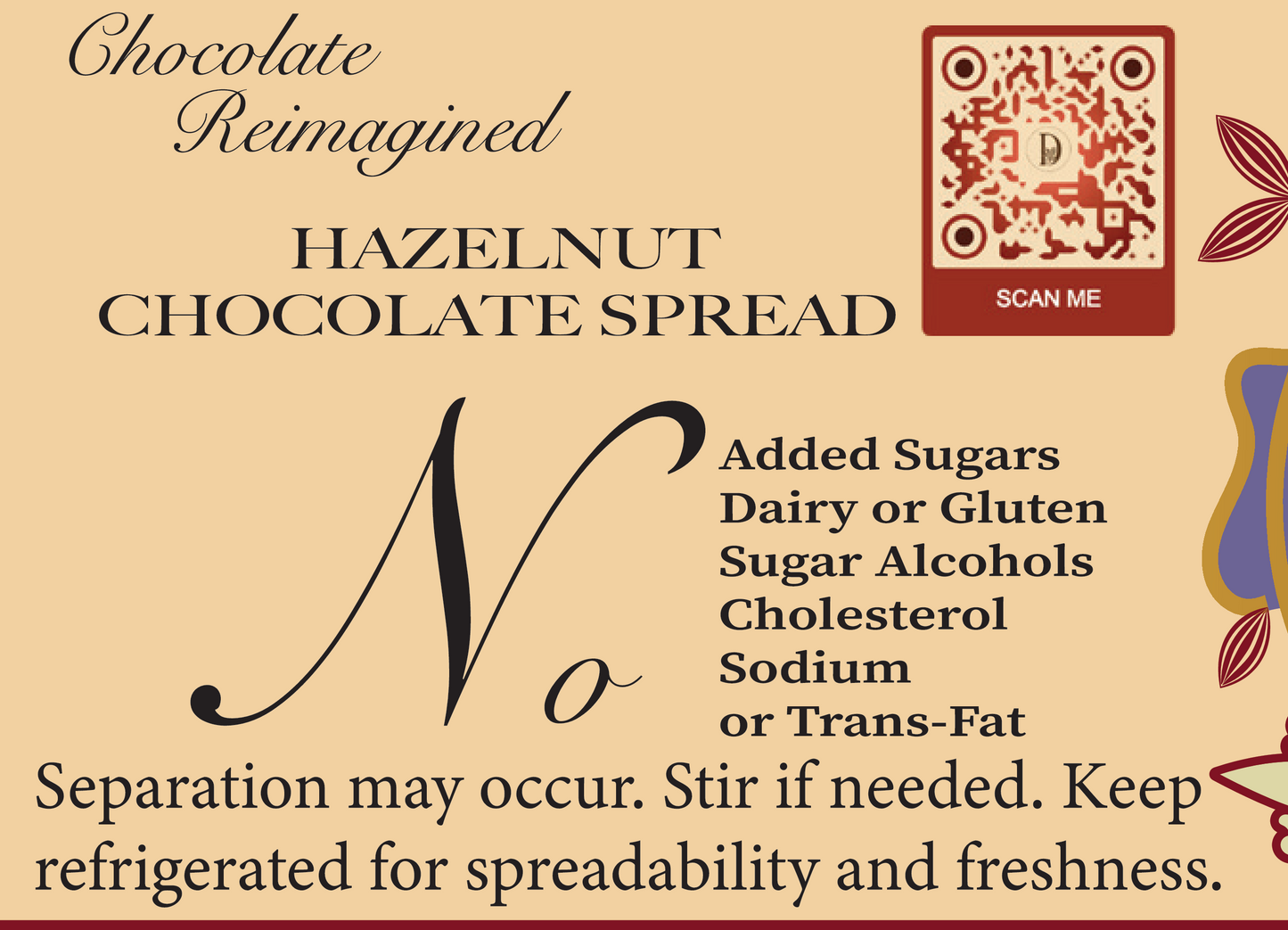 PRE-ORDER: Delessa Chocolate-Hazelnut Spread - Concordia's Sweet Chocolate Profusion (Ships Dec 11-12)