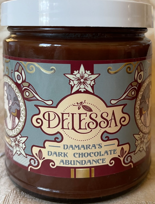 Delessa Chocolate-Almond Spread - Damara's Dark Chocolate Abundance